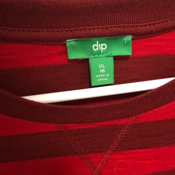 NWOT Lot of 2x [Epic Threads] & [dip] Striped Long-Sleeve Shirts, Kids Sz M & XL - Picture 3 of 13